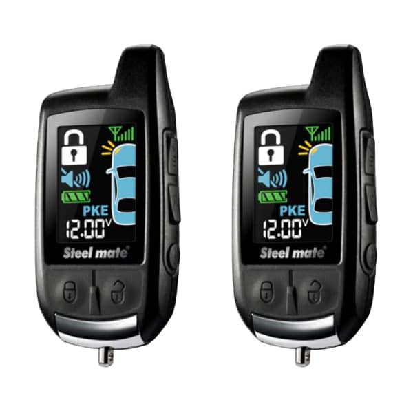 دزدگیر تصویری خودرو استیل میت جفت ریموت مدل 888E